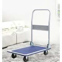 Alloy Large Size Four Wheels Cheap Hand Trolley