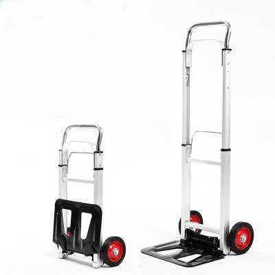 100Kg Capacity Aluminium Folding Two Wheels Hand Truck