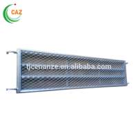 Powder coated scaffolding mesh steel plank catwalk board